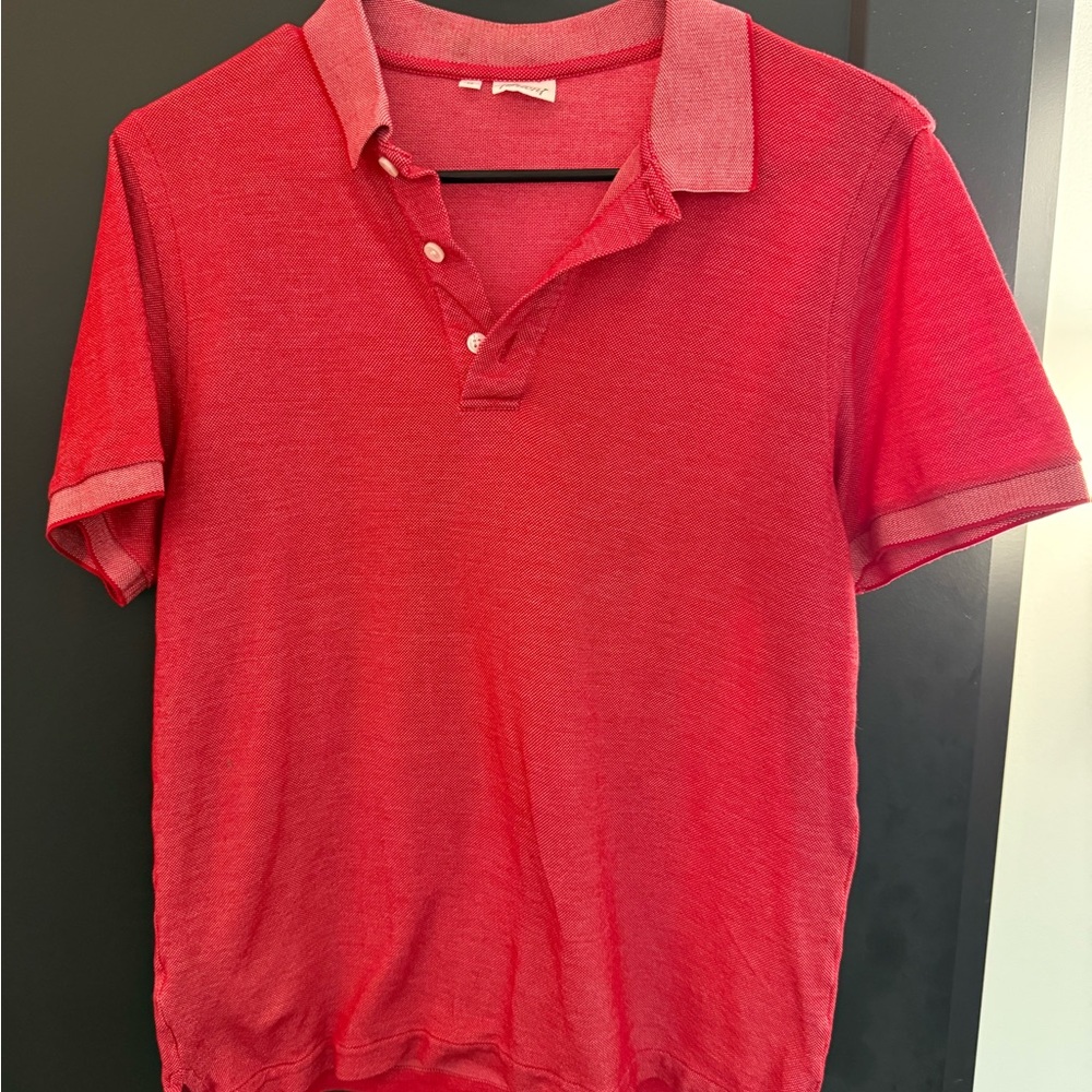 Men's Red Polo Shirt